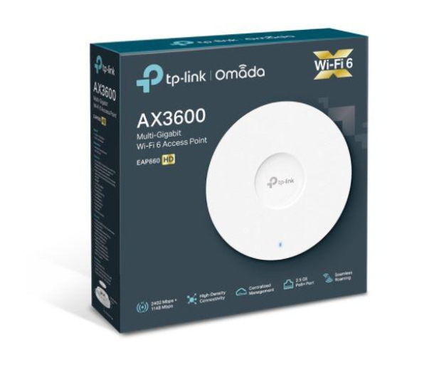 TP-Link EAP660 HD (802.11a/b/g/n/ac/ax 3600Mb/s) PoE+ - 709955 - zdjęcie 5